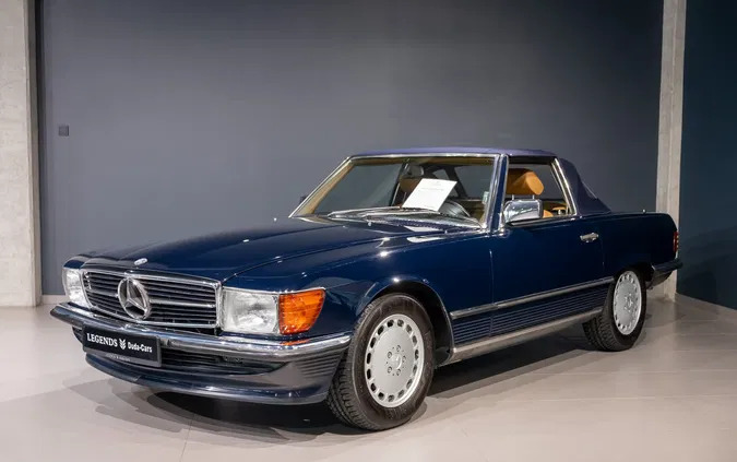 samochody osobowe Mercedes-Benz SL cena 159900 przebieg: 201590, rok produkcji 1987 z Brzeszcze